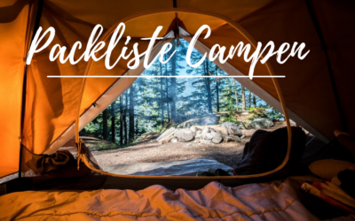 Packliste Campen – Was braucht man zum Campen