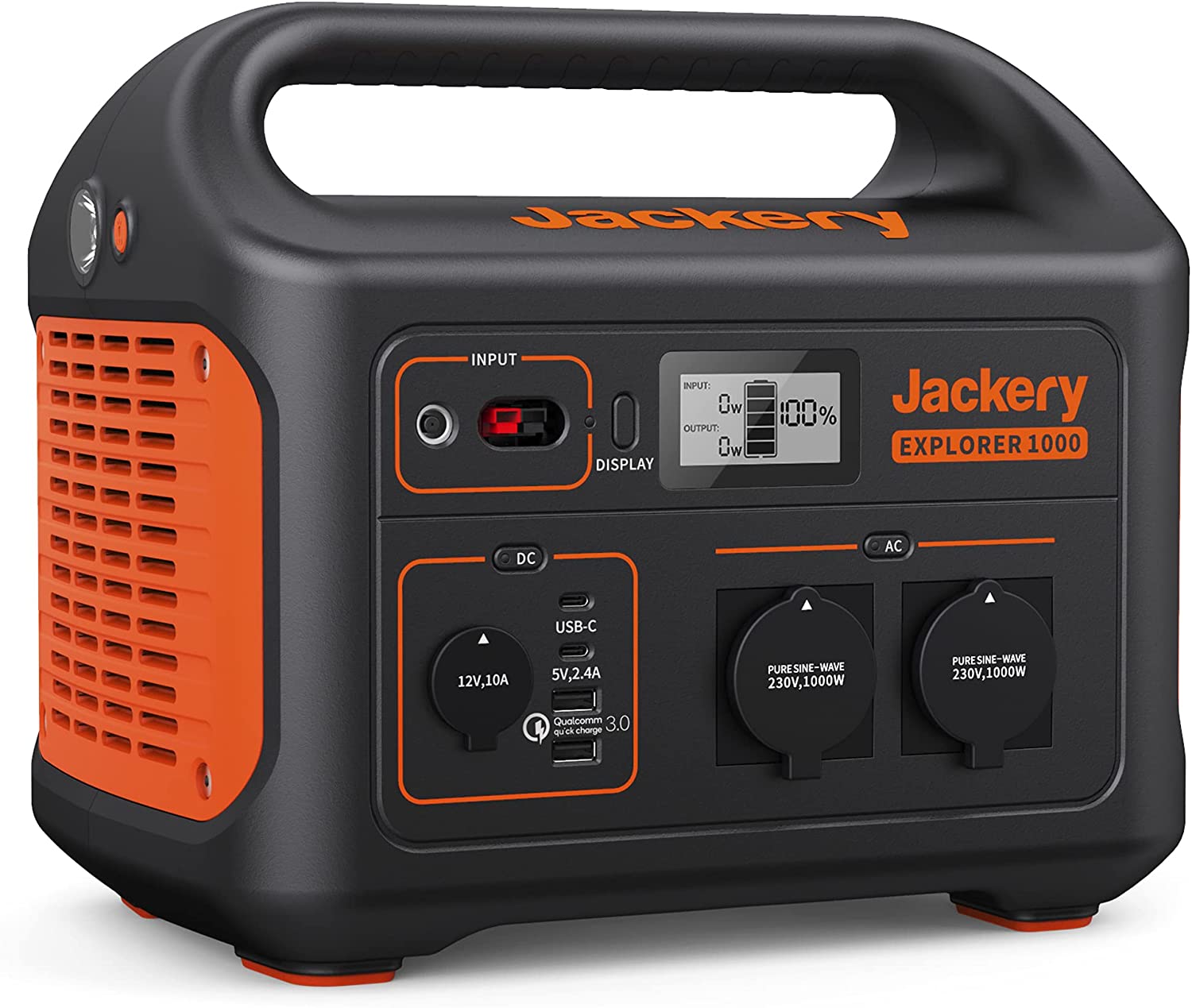 Jackery Tragbare Powerstation Explorer 1000 - 1002 Wh AKKU Solar Generator & Mobiler Stromspeicher